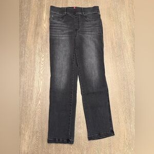 SPANX CHARCOAL BLACK JEGGINGS - Size Medium
